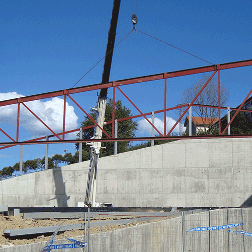 Coordinación de seguridad en fase de obra de remodelación del parque Molinao y Fronton cubierto. Pasaia