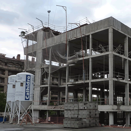 Coordinación de seguridad en fase de obra del centro polivalente de formación e innovación del Campus de Gipuzkoa Bº Ondarreta Donostia