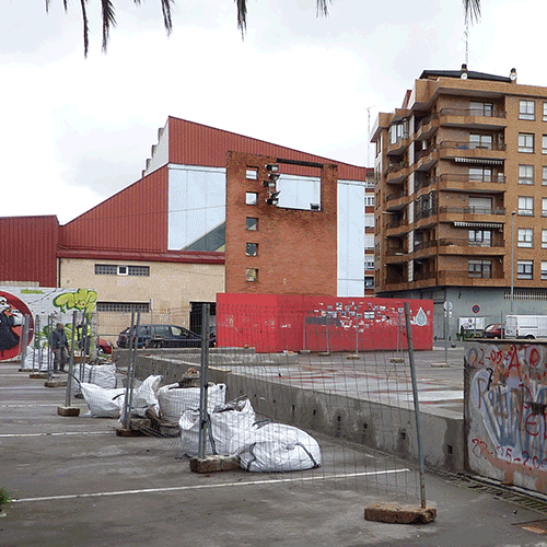 Coordinación de seguridad en fase de ejecución de reforma del área infantil y mejora de accesos Plaza-Parque Otxartaga. Ortuella