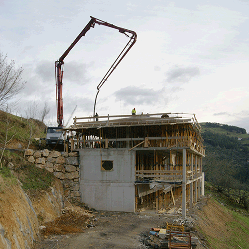 Coordinación de seguridad en fase de ejecución de la sustitución y obra nueva del caserio Arsuaga gain. Azpeitia